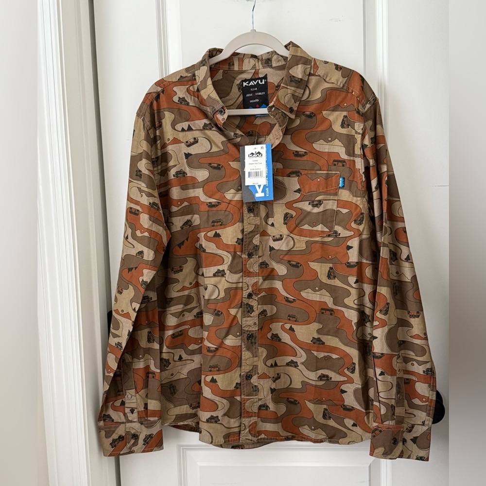 Men’s Retro Button Down